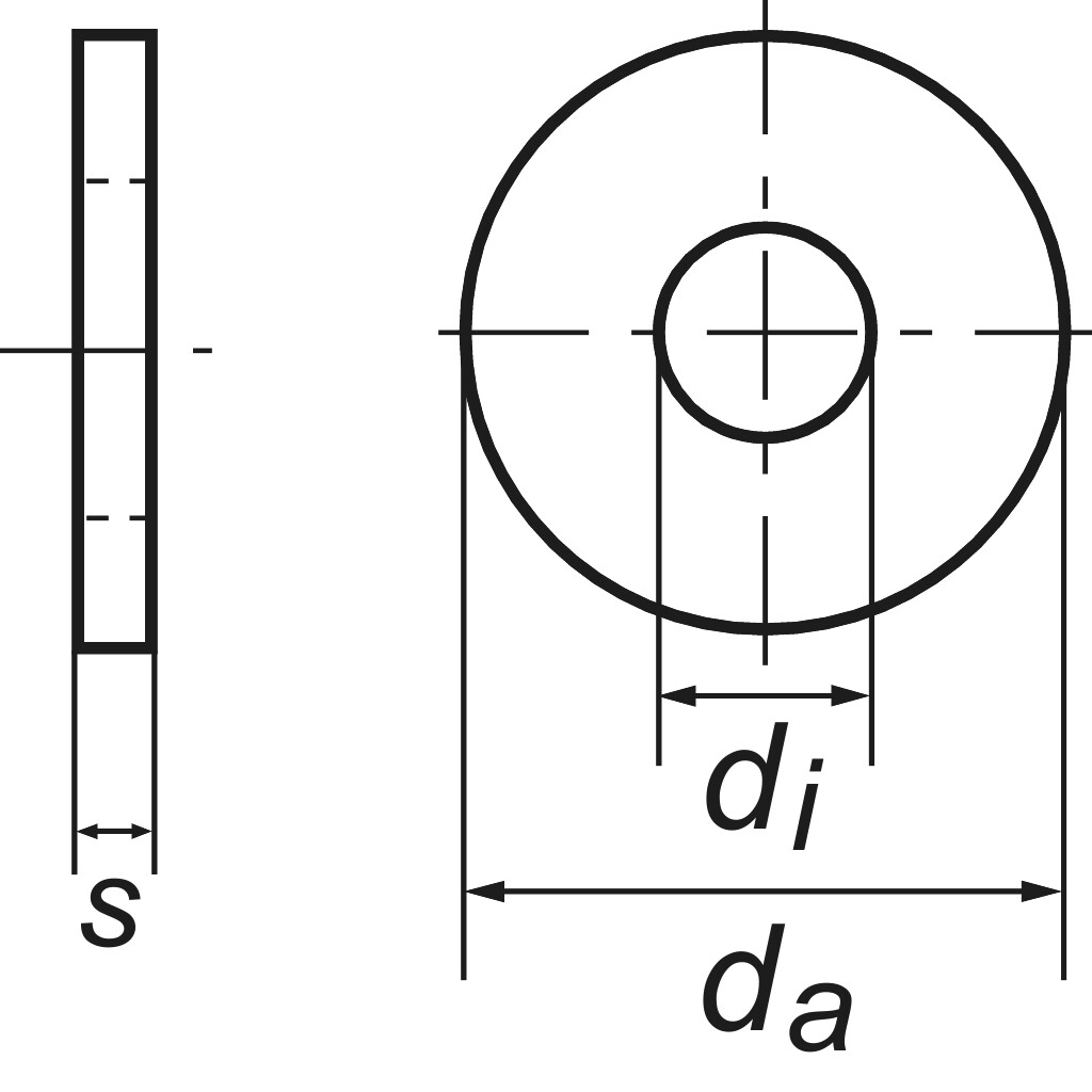 DIN 440  R  11    St feuerverzinkt